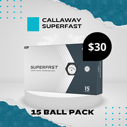 callaway superfast 15 ball pack