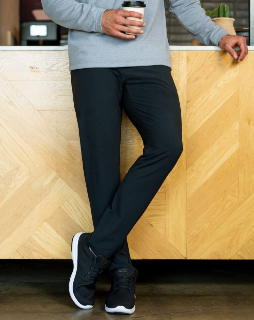 Travis Mathew Open To Close Tech Chino Pants -Thyme - Image 2