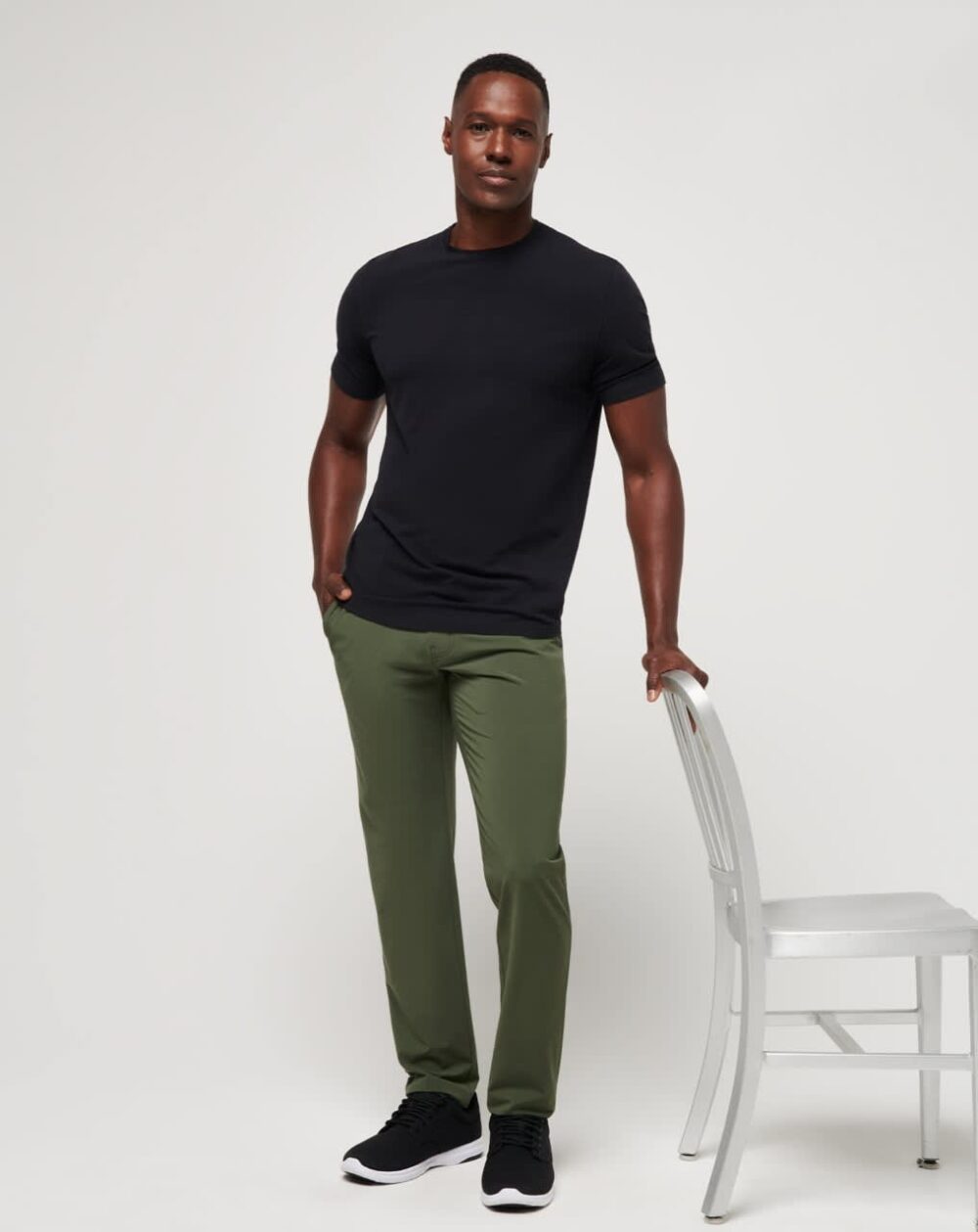 Travis Mathew Open To Close Tech Chino Pants -Thyme - Image 6