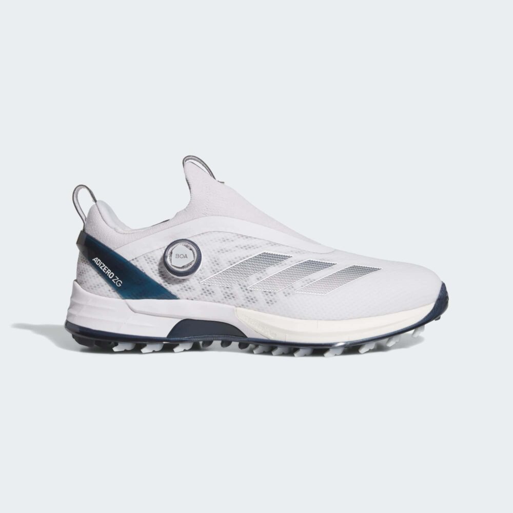 Adidas Adizero ZG BOA Spikeless Shoes - Cloud White / Collegiate Navy / Dash Grey