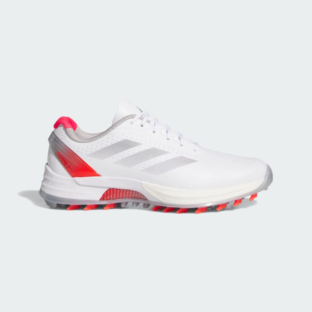 Adidas Adizero ZG Women's Shoes - Cloud White / Silver Metallic / Lucid Red