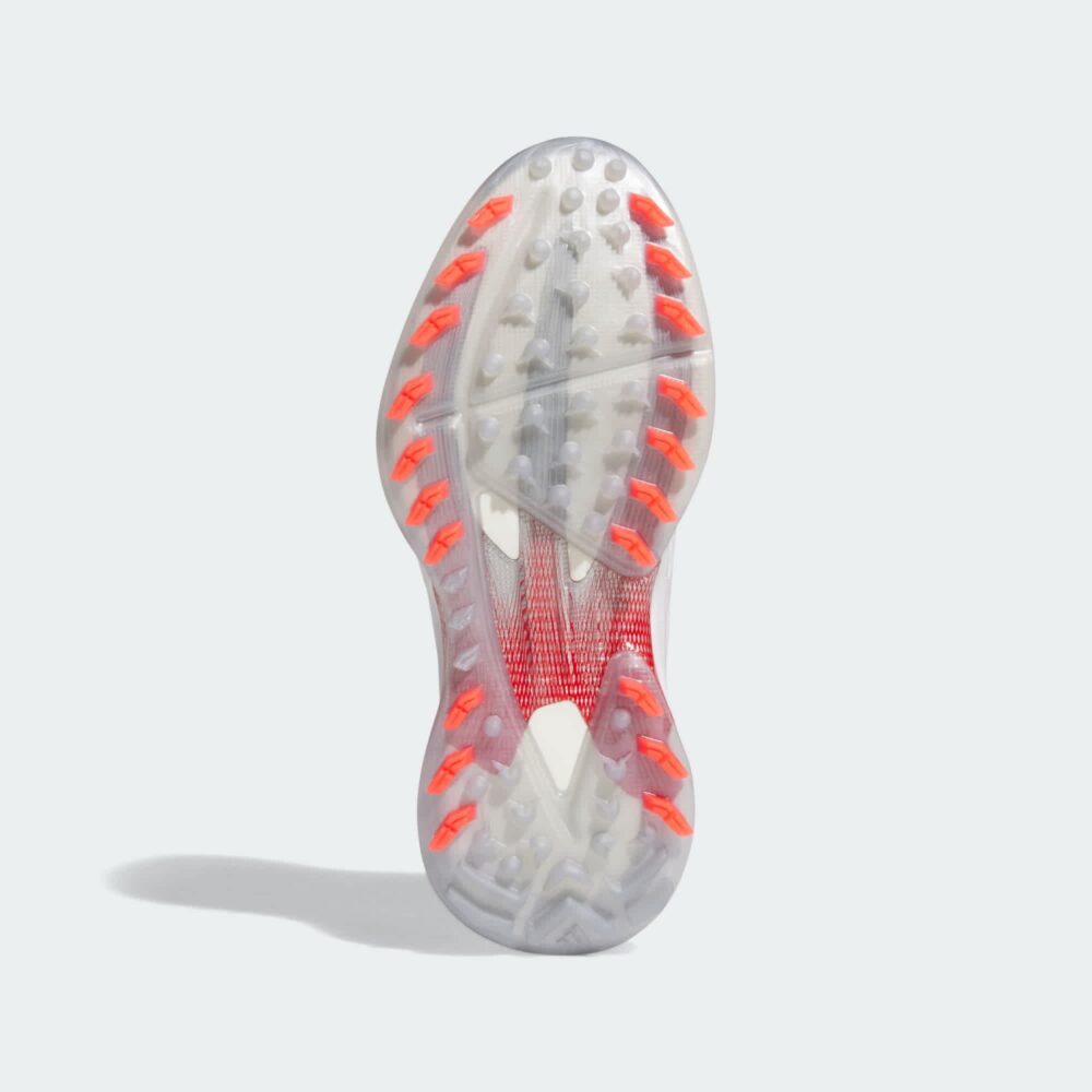 Adidas Adizero ZG Women's Shoes - Cloud White / Silver Metallic / Lucid Red - Image 3