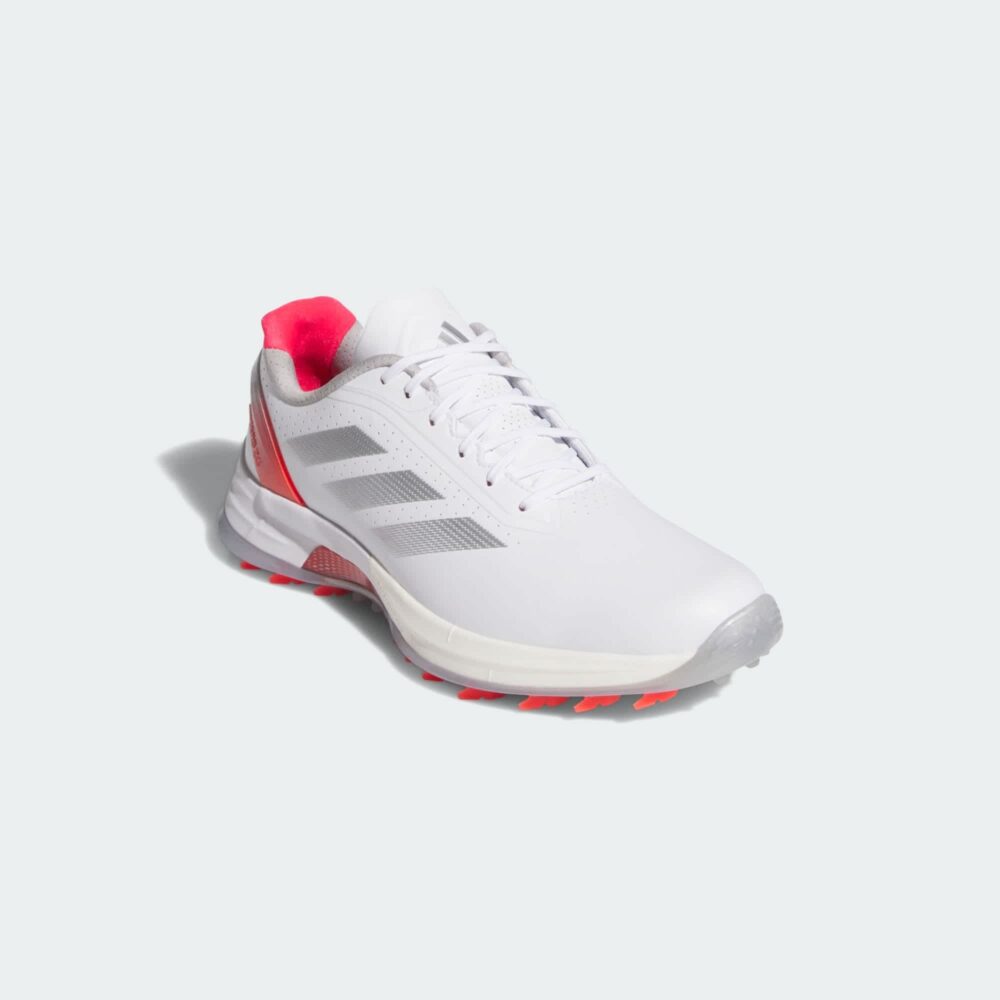 Adidas Adizero ZG Women's Shoes - Cloud White / Silver Metallic / Lucid Red - Image 4