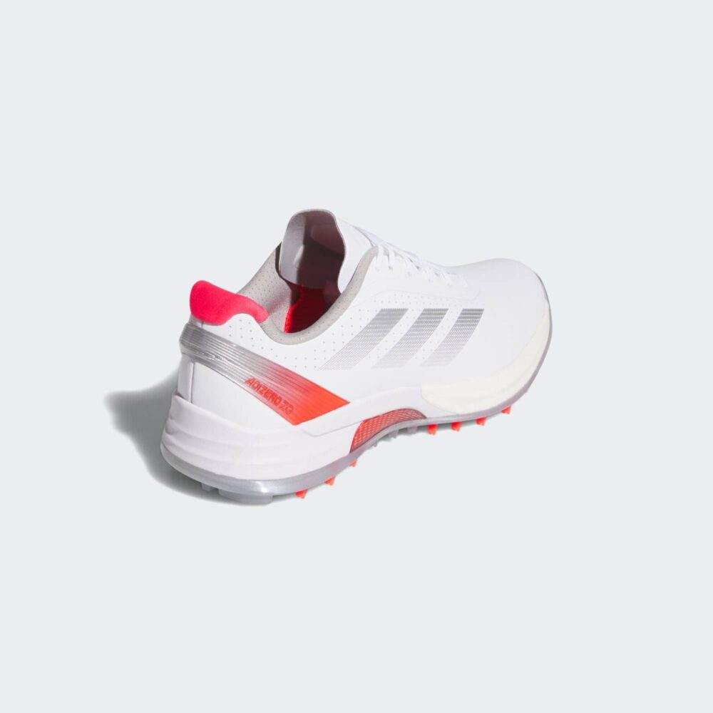 Adidas Adizero ZG Women's Shoes - Cloud White / Silver Metallic / Lucid Red - Image 5