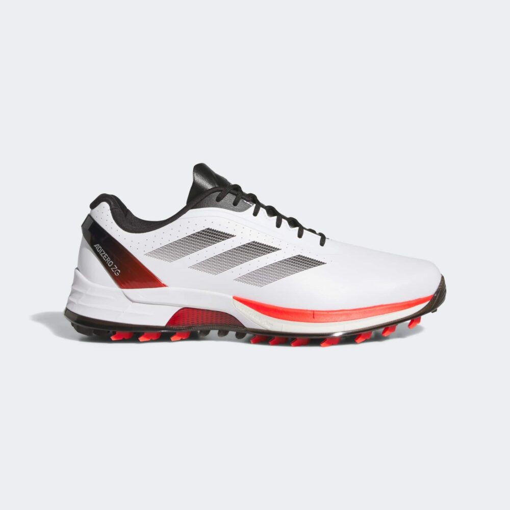 Adidas Adizero ZG Spikeless Shoes - Cloud White / Lucid Red / Core Black