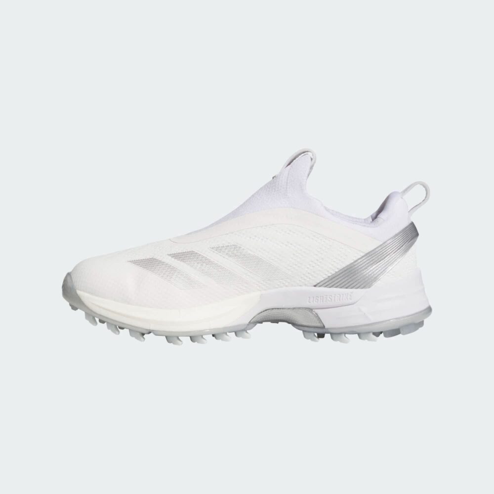 Adidas Adizero ZG BOA Women's Shoes - Cloud White / Silver Metallic / Grey Two - Image 4