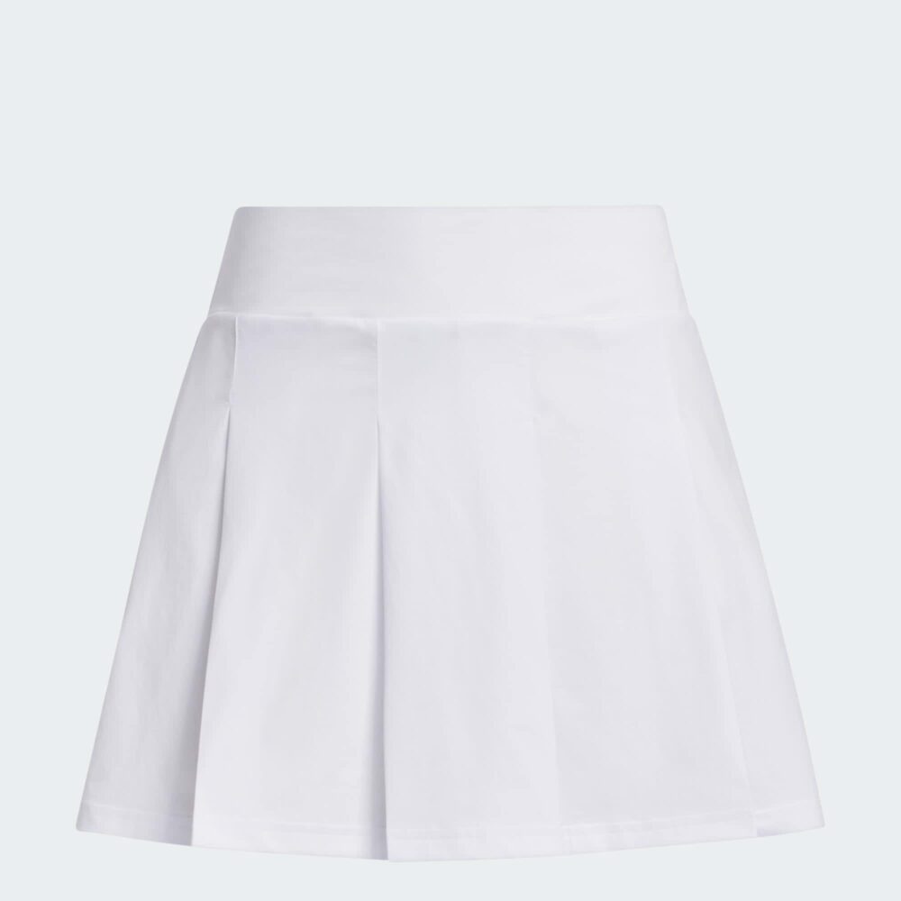 Adidas Women's Ultimate 365 Tour Pleated Skort - White