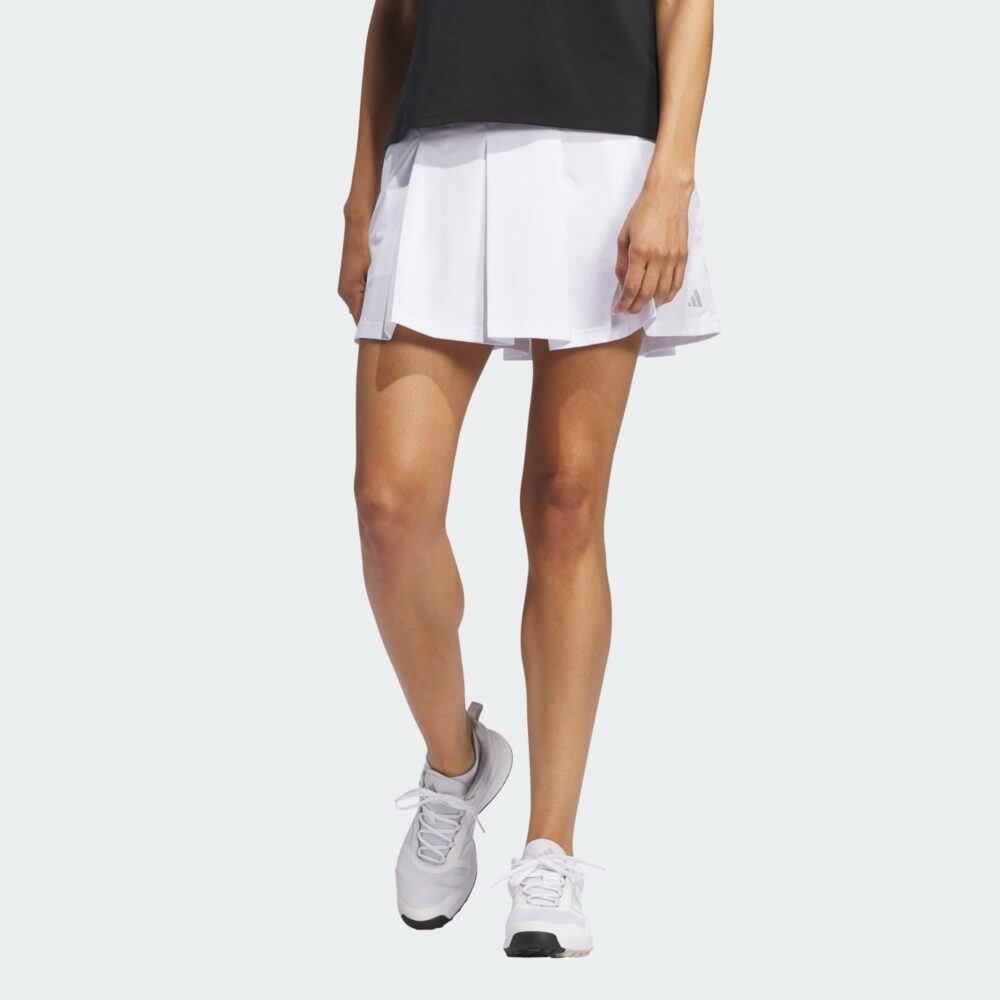 Adidas Women's Ultimate 365 Tour Pleated Skort - White - Image 2