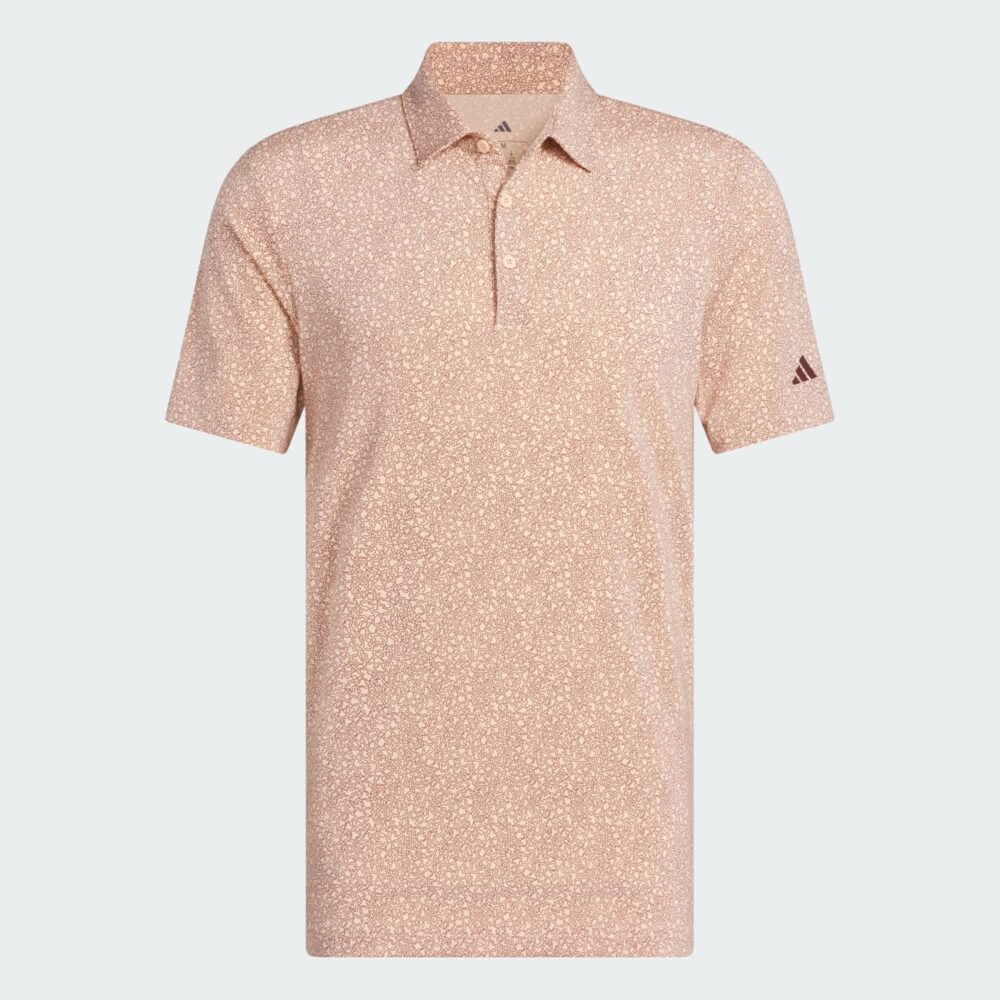 Adidas Ultimate365 Mini Bunker Polo - Powder Coral