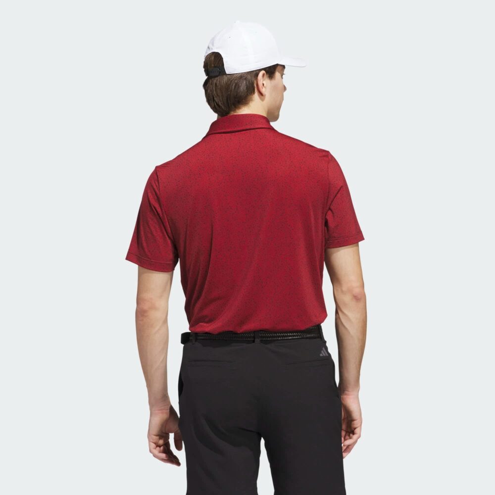 Adidas Ultimate365 Mini Bunker Polo - Aurora Ruby - Image 5