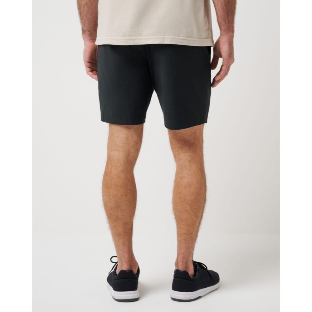 Travis Mathew Tech Chino Short - Black - Image 4