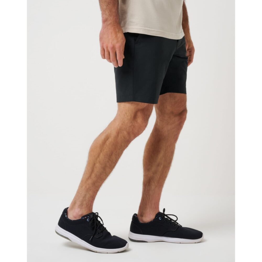 Travis Mathew Tech Chino Short - Black - Image 2