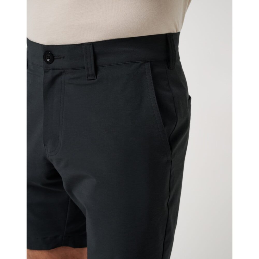 Travis Mathew Tech Chino Short - Black - Image 3