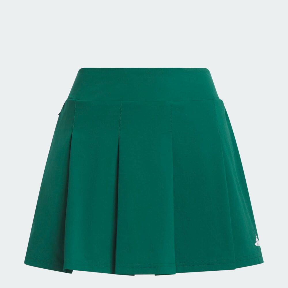 Adidas Women's Ultimate365 Tour Pleated Skort - Collegiate Green