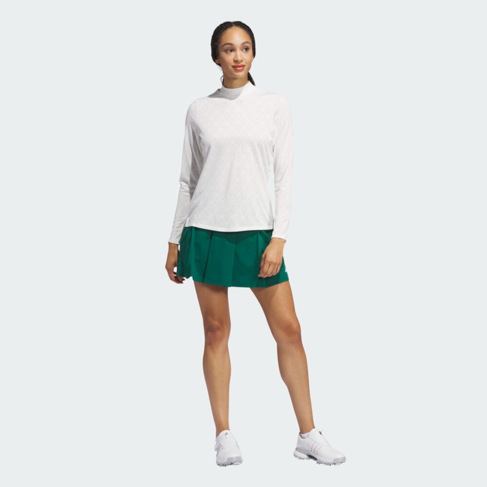 Adidas Women's Ultimate365 Tour Pleated Skort - Collegiate Green - Image 5