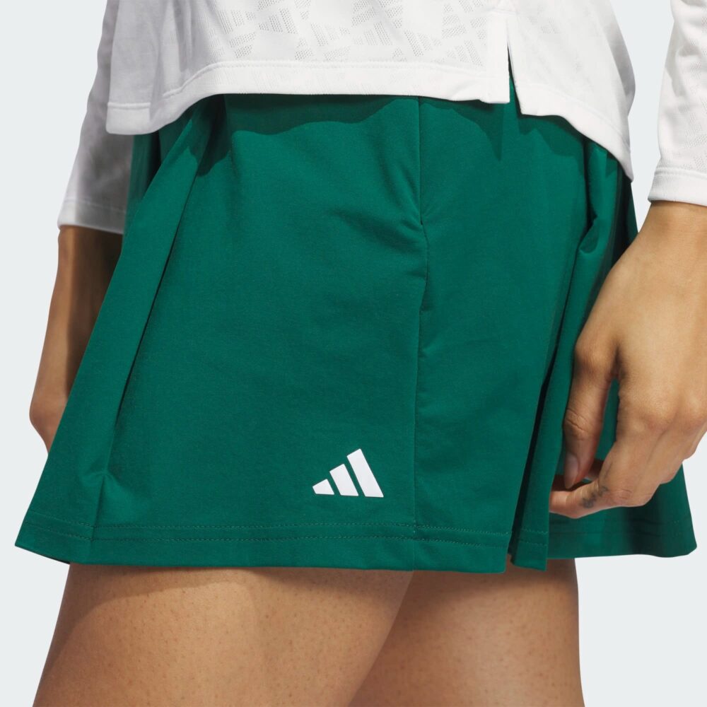 Adidas Women's Ultimate365 Tour Pleated Skort - Collegiate Green - Image 6