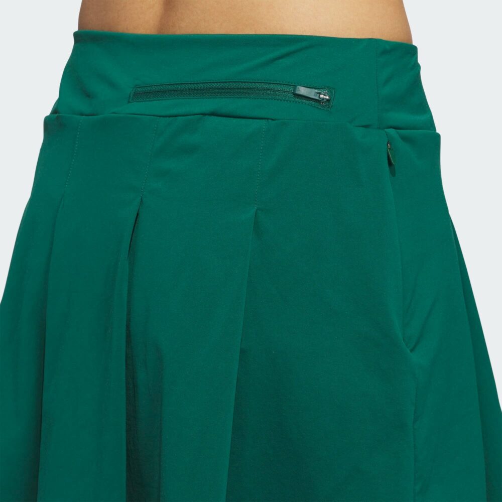 Adidas Women's Ultimate365 Tour Pleated Skort - Collegiate Green - Image 7