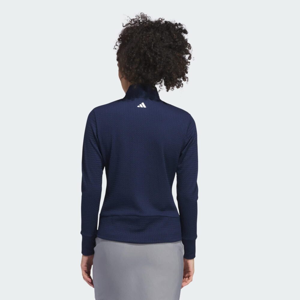 Adidas Women's UItimate 365 Textured Jacket - Collegiate Navy - Image 3