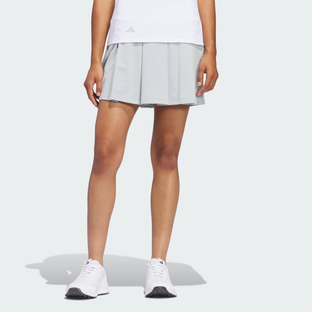 Adidas Women's UItimate 365 Tour Pleated Skort - Wonder Silver - Image 2