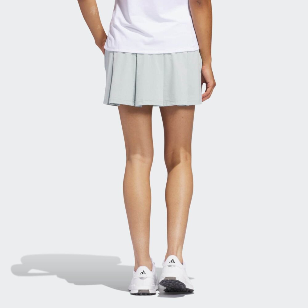 Adidas Women's UItimate 365 Tour Pleated Skort - Wonder Silver - Image 3