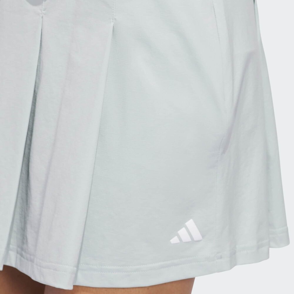 Adidas Women's UItimate 365 Tour Pleated Skort - Wonder Silver - Image 5